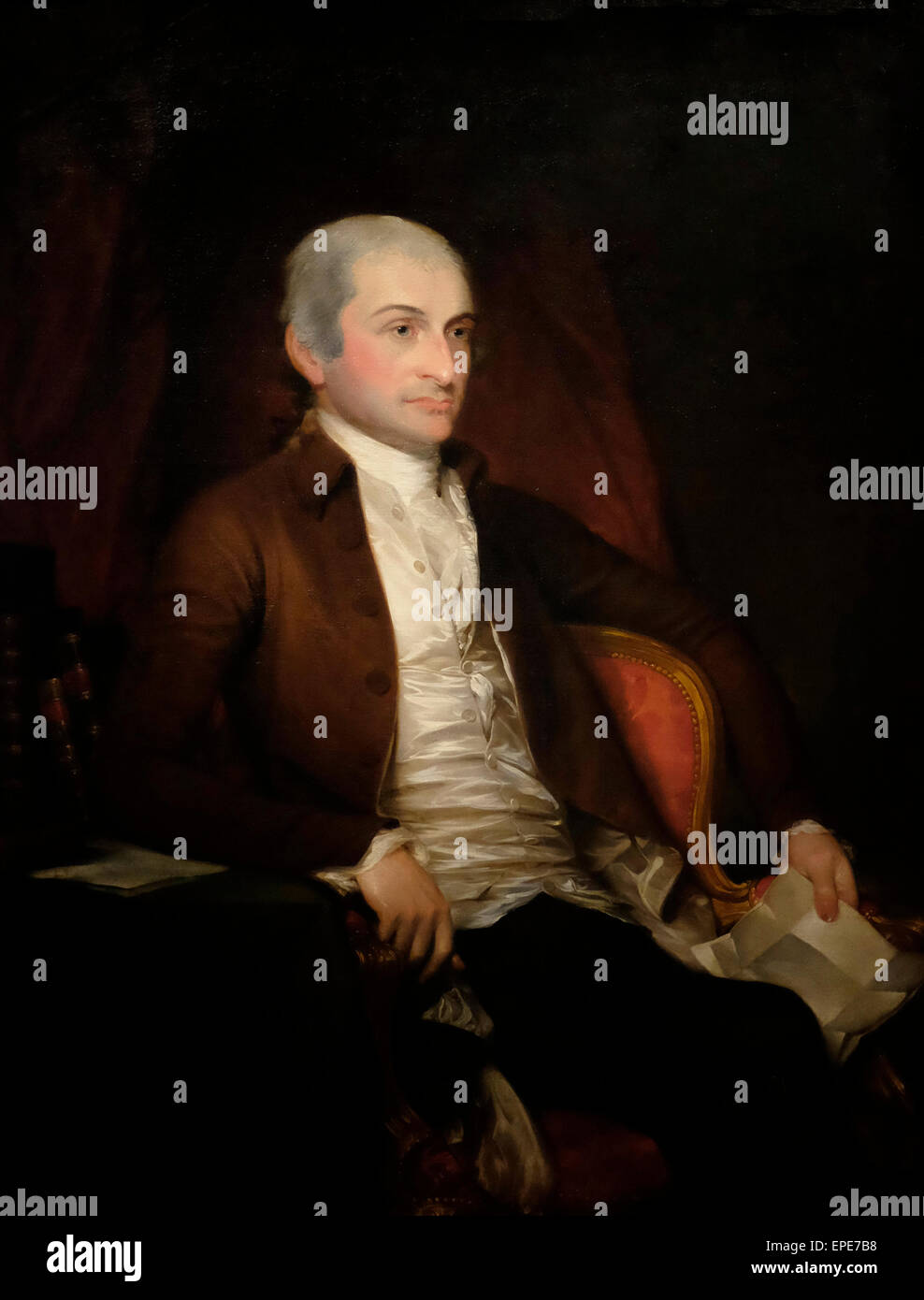 John Jay, circa 1800 Stock Photo