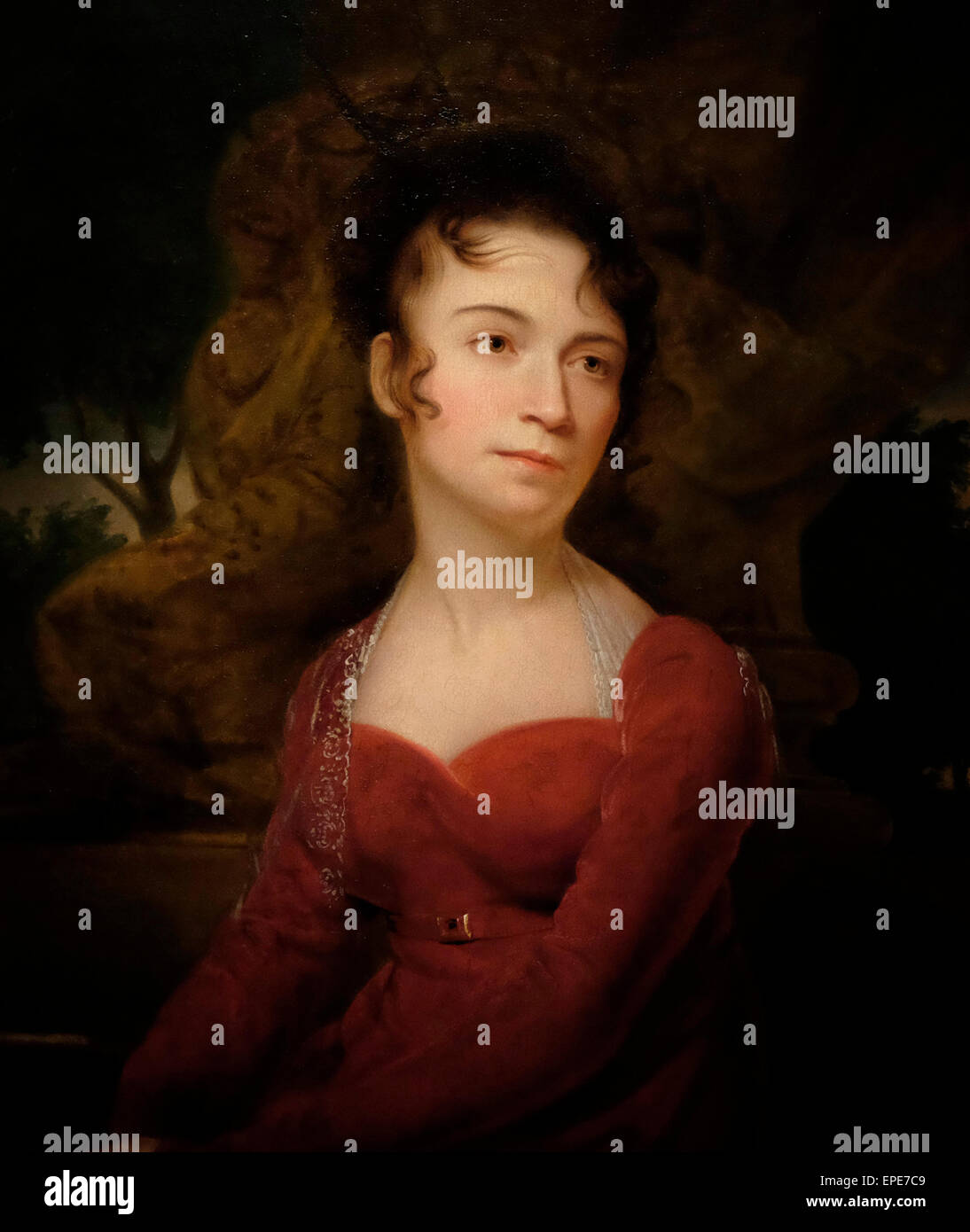 Juliana Westray Wood, circa 1811  Actress Stock Photo