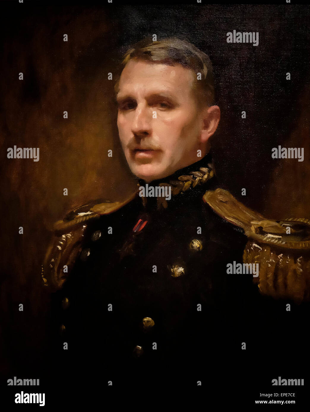 Leonard Wood, Spanish American War, Rough Riders  1903  John Singer Sargent Stock Photo