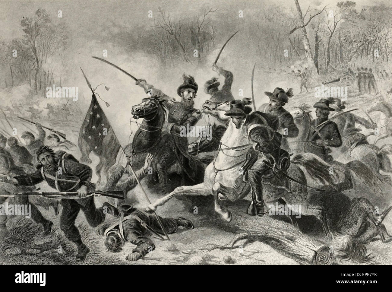 Battle of Gettysburg, July 1863, USA Civil War Stock Photo Alamy