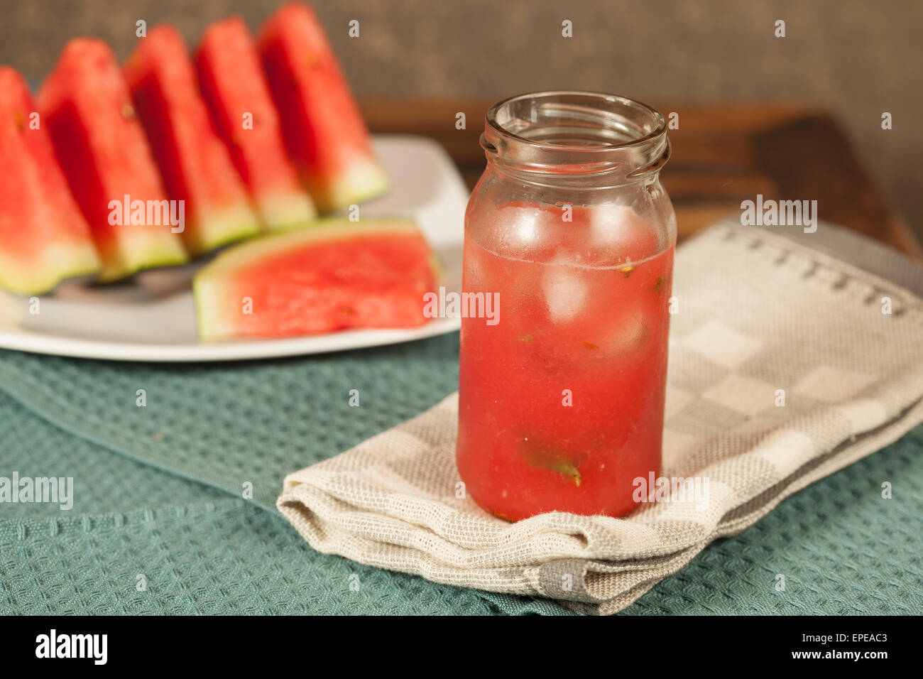 Watermelon fruit juice hi-res stock photography and images - Alamy