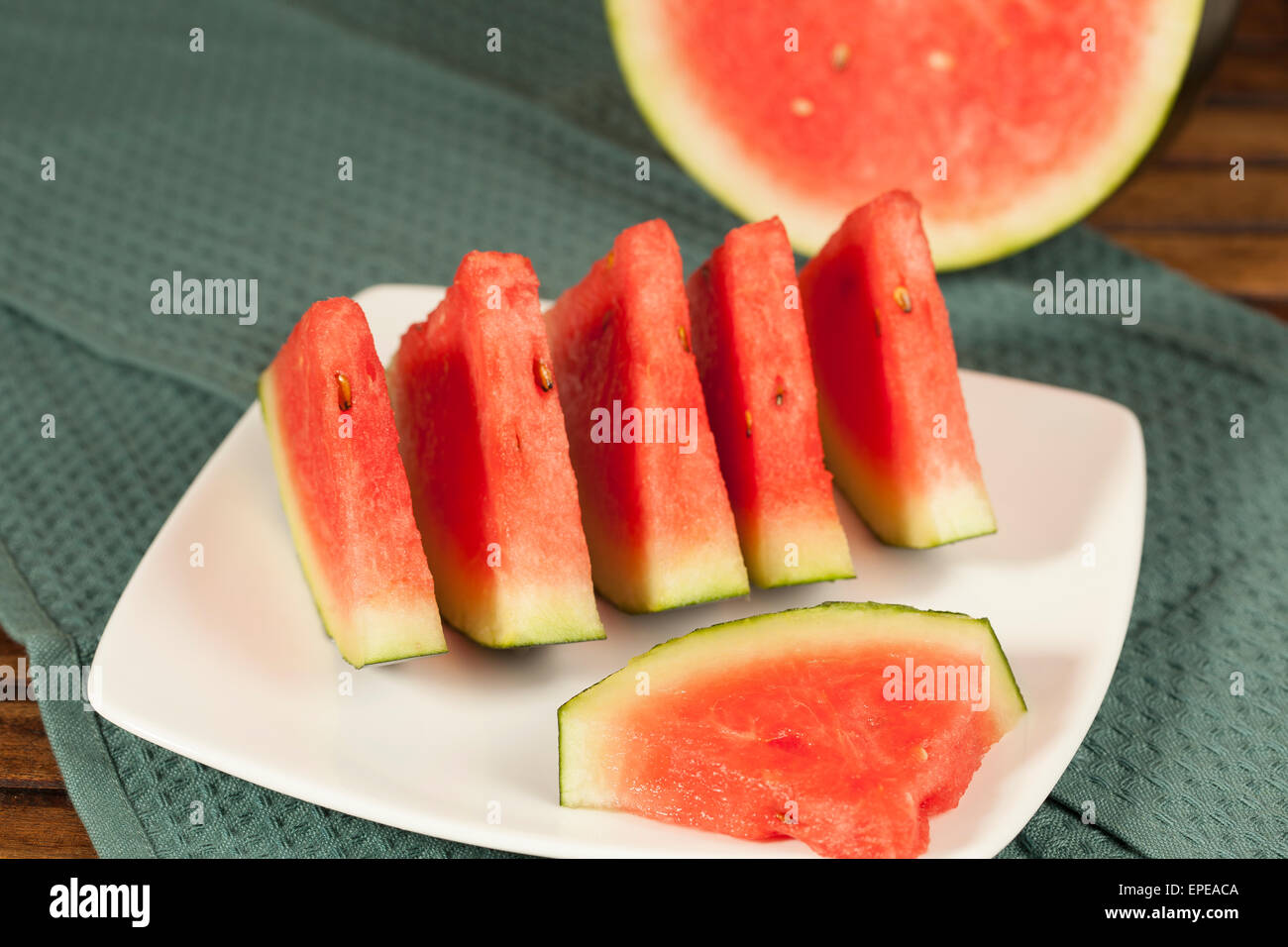 Watermelon Slices Stock Photo