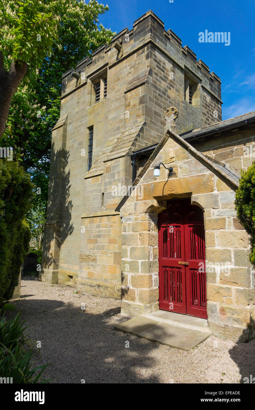 Saint Oswald's church a Grade 2 listed building in Newton under