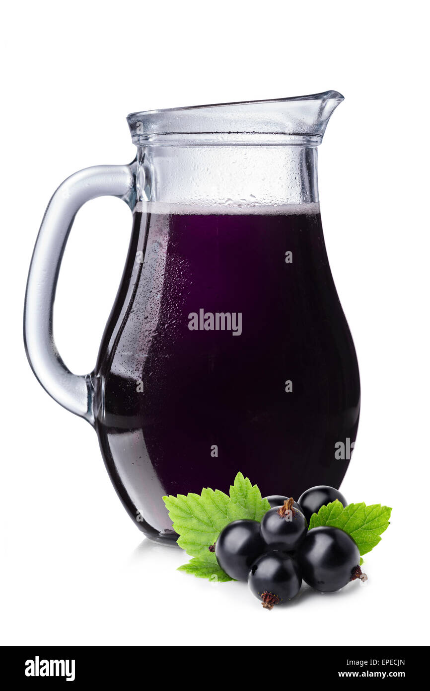 Glass Of Blackcurrant Juice Cut Out Stock Images And Pictures Alamy