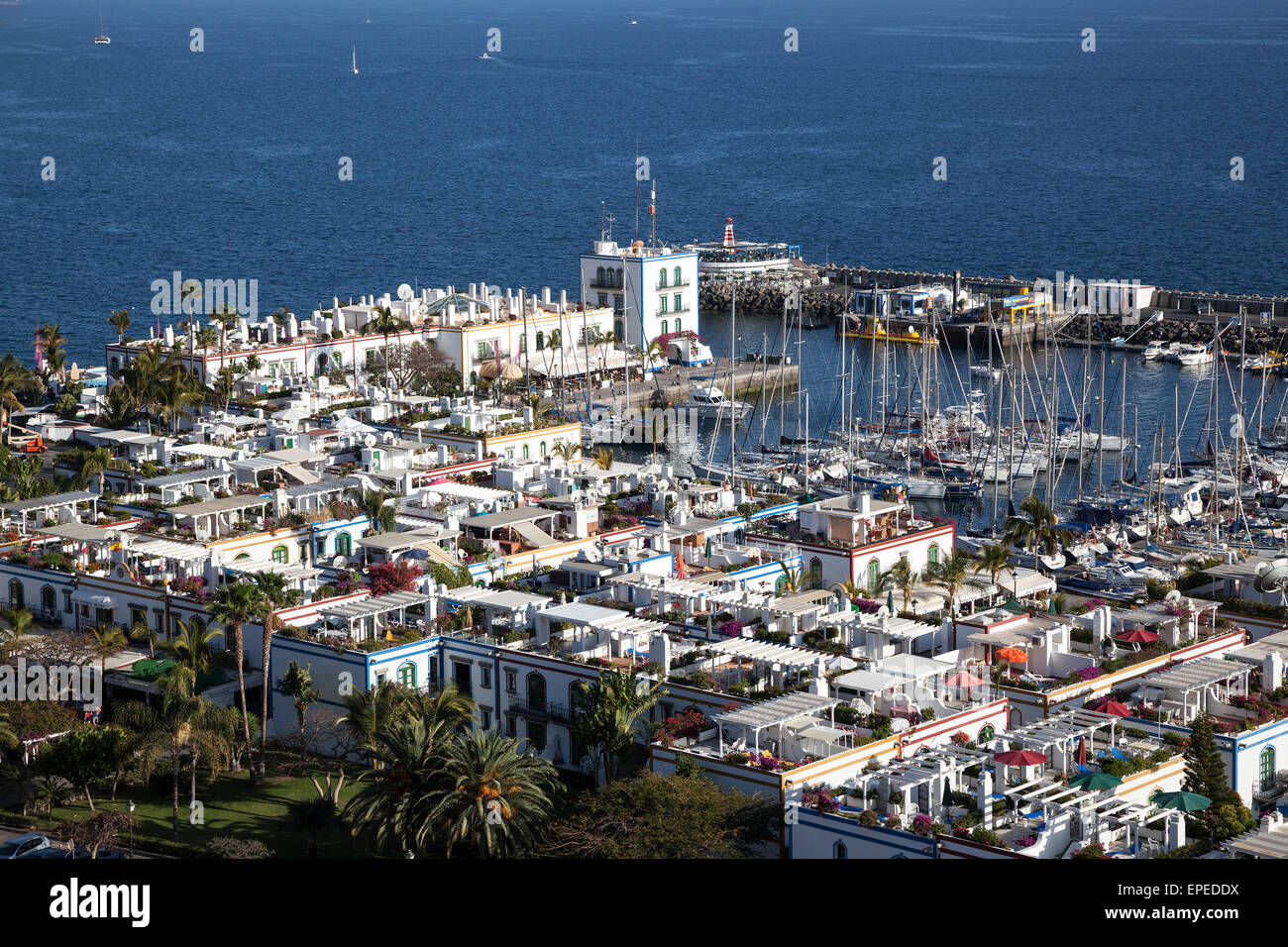 Marina de puerto de mogan hi-res stock photography and images - Alamy