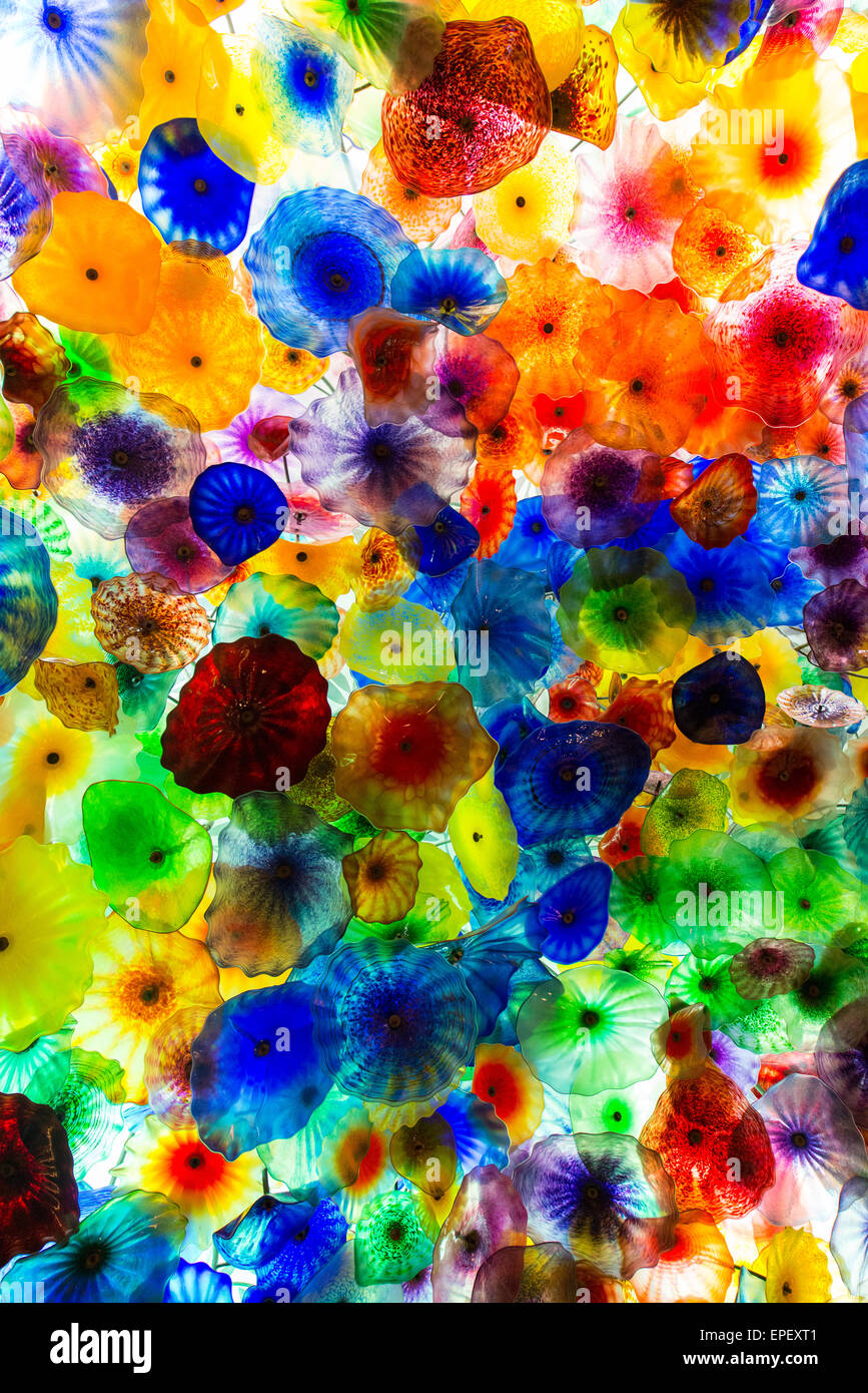 Colourful background made up of abstract shapes Stock Photo Alamy