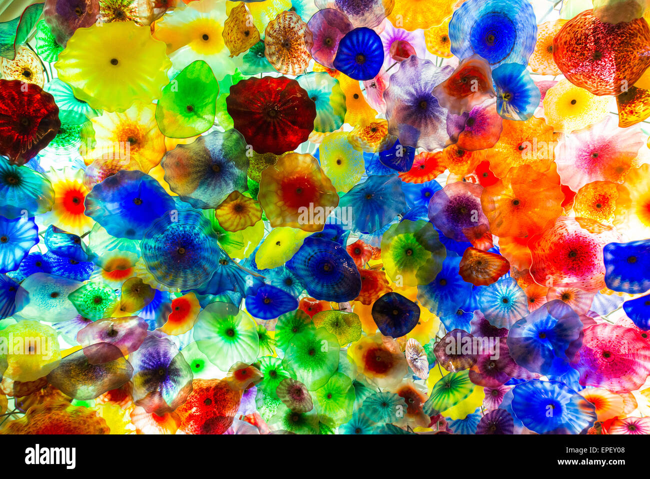 Colourful background made up of abstract shapes Stock Photo Alamy
