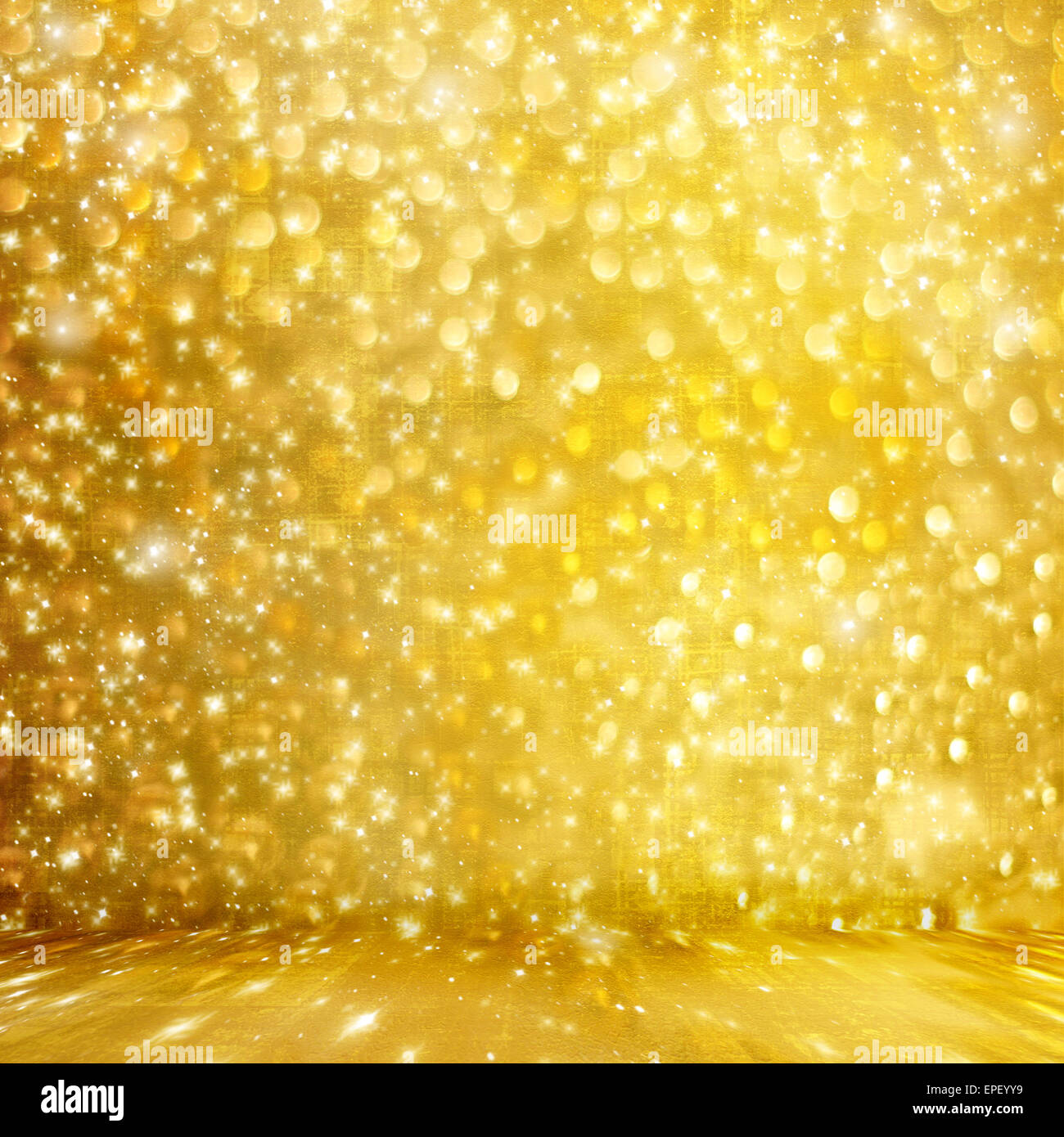 Abstract golden background with effect bokeh for design Stock Photo - Alamy