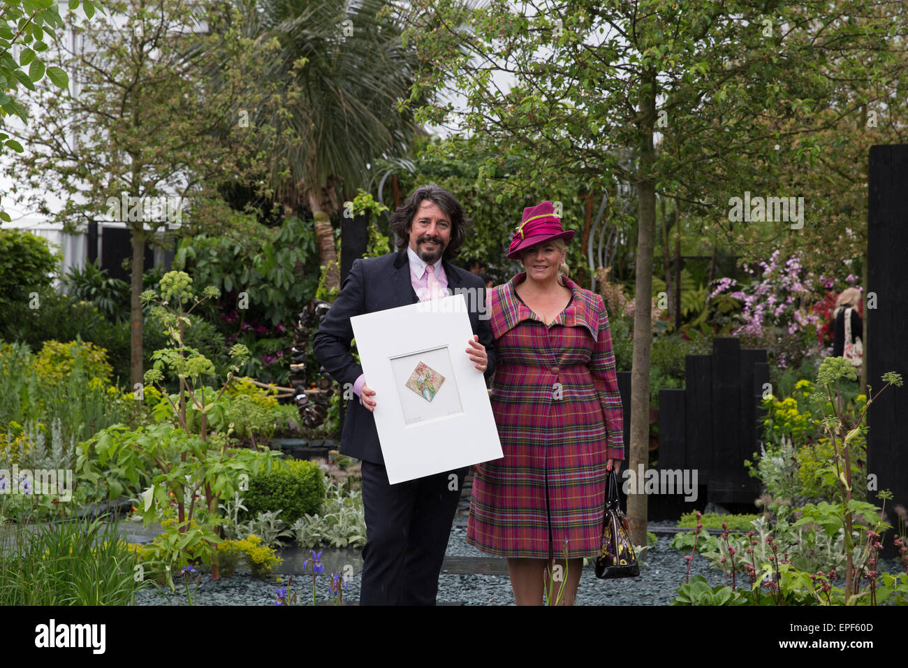 laurence-llewelyn-bowen-and-his-wife-attend-rhs-chelsea-flower-show