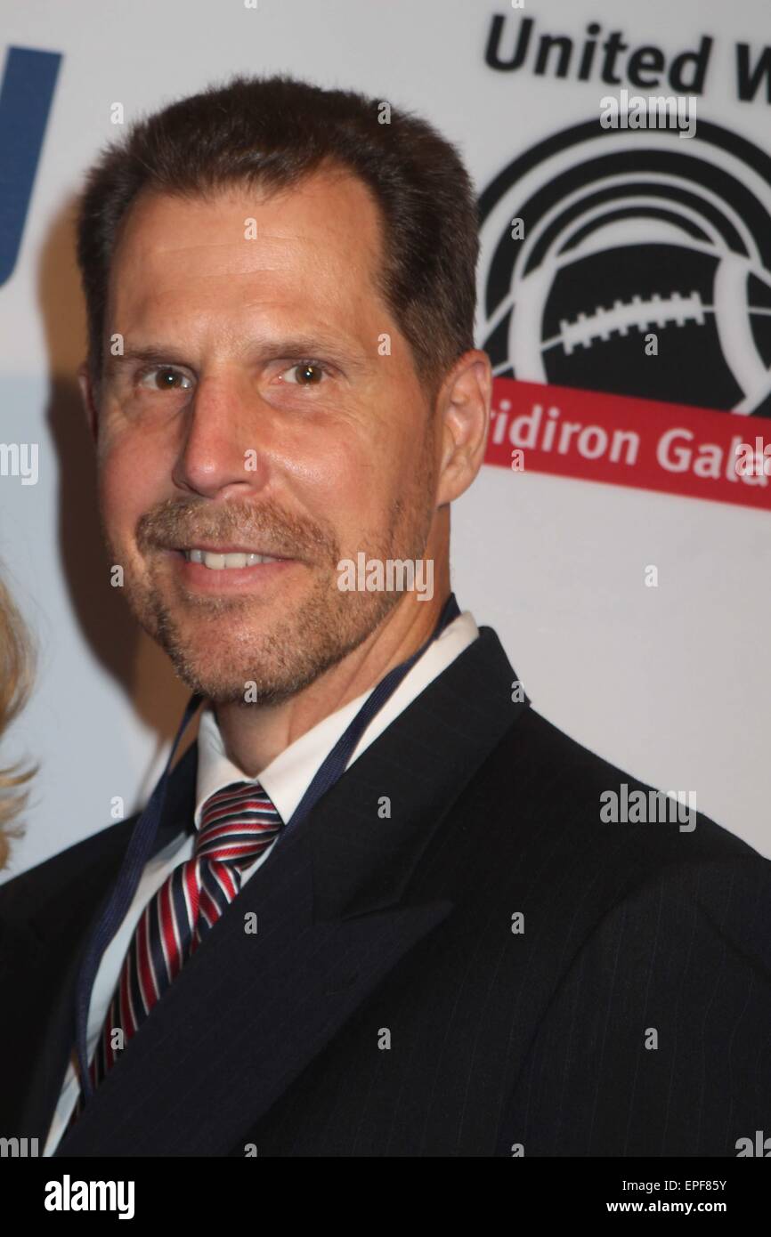 May 12, 2015 - New York, New York, U.S. - EXCLUSIVE KARL NELSON ATTENDS THE 22ND ANNUAL GRIDIRON GALA AT NEW YORK HILTON MIDTOWN HOTEL ON 5./12/2015 IN NYC (Credit Image: © Mitchell Levy/Globe Photos/ZUMA Wire) Stock Photo
