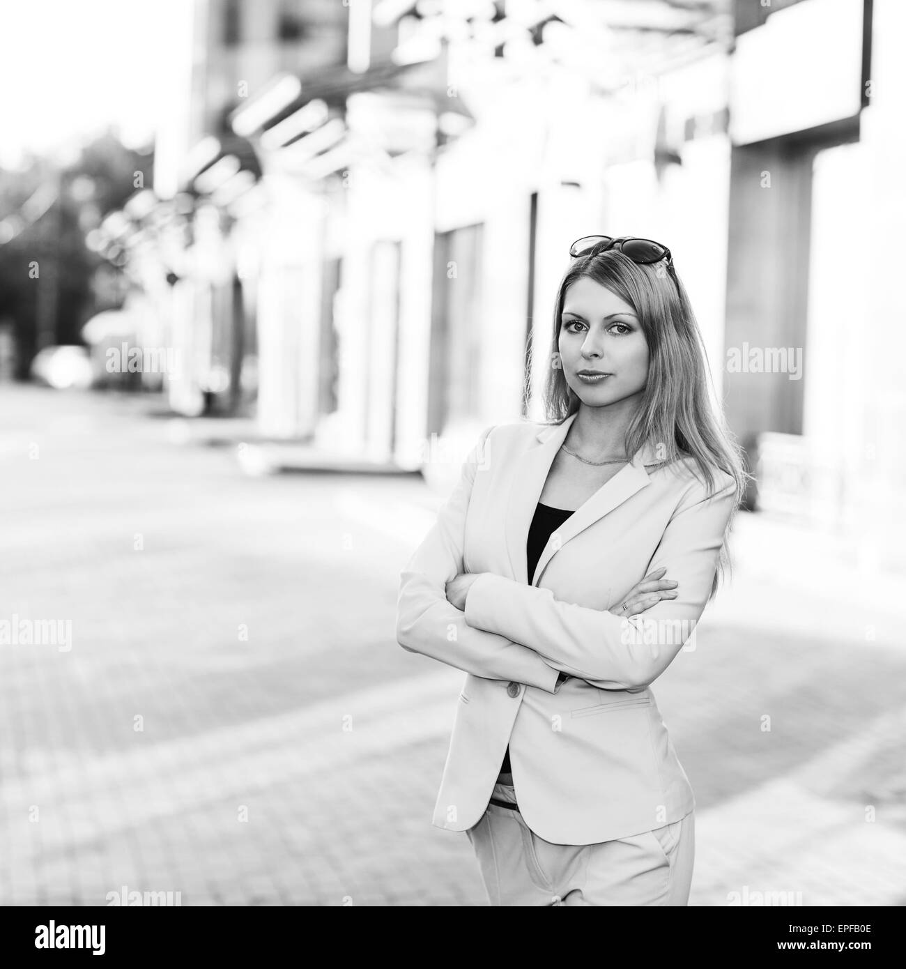 portrait of an executive young woman Stock Photo