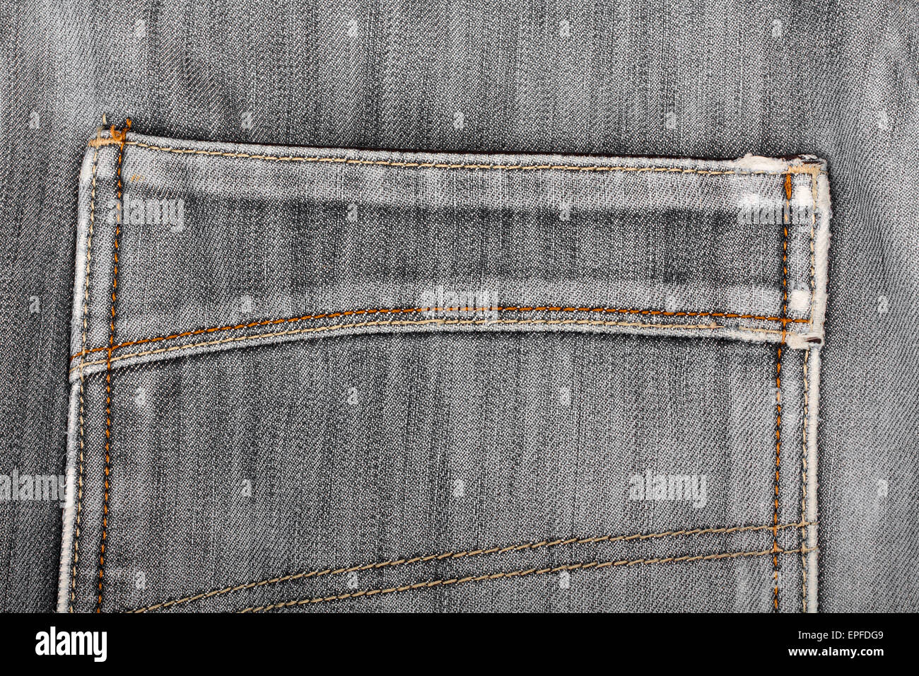 Black jeans back pocket. Beautiful casual style Stock Photo - Alamy