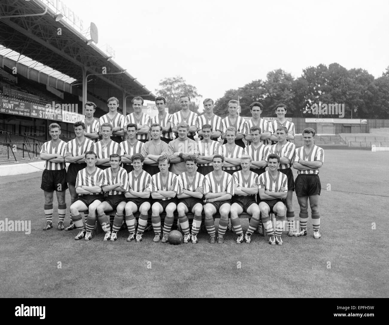 Southampton FC, August 1959 Stock Photo Alamy