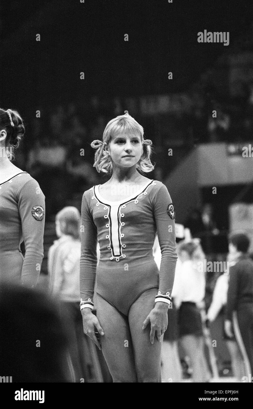 Olga korbut gymnast hi-res stock photography and images - Alamy