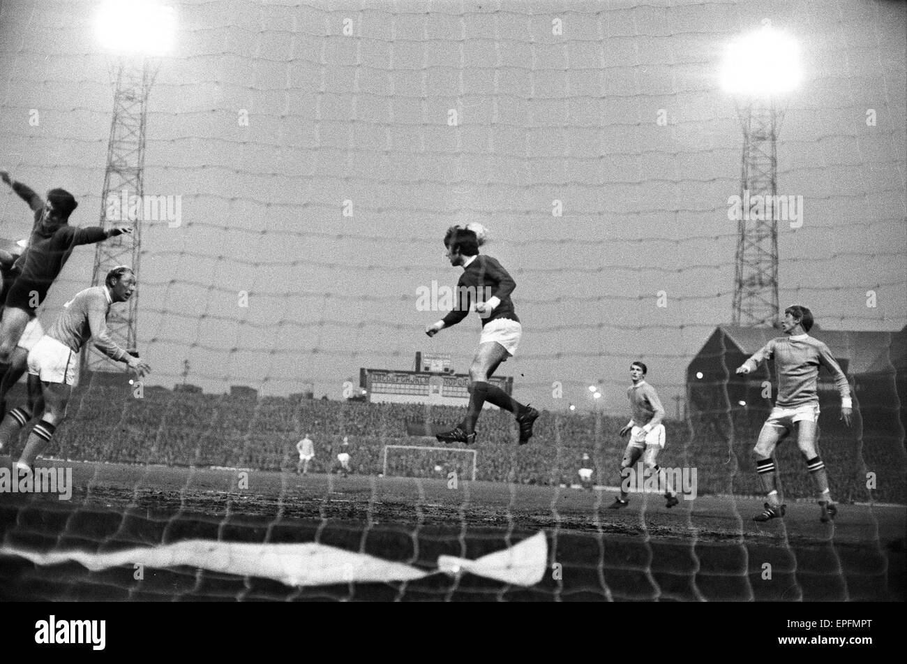 Manchester United V Manchester City League Match At Old Trafford Stock Photo Alamy
