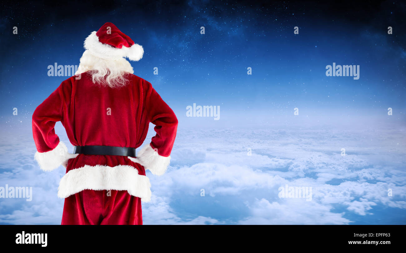 Composite image of santa claus Stock Photo - Alamy
