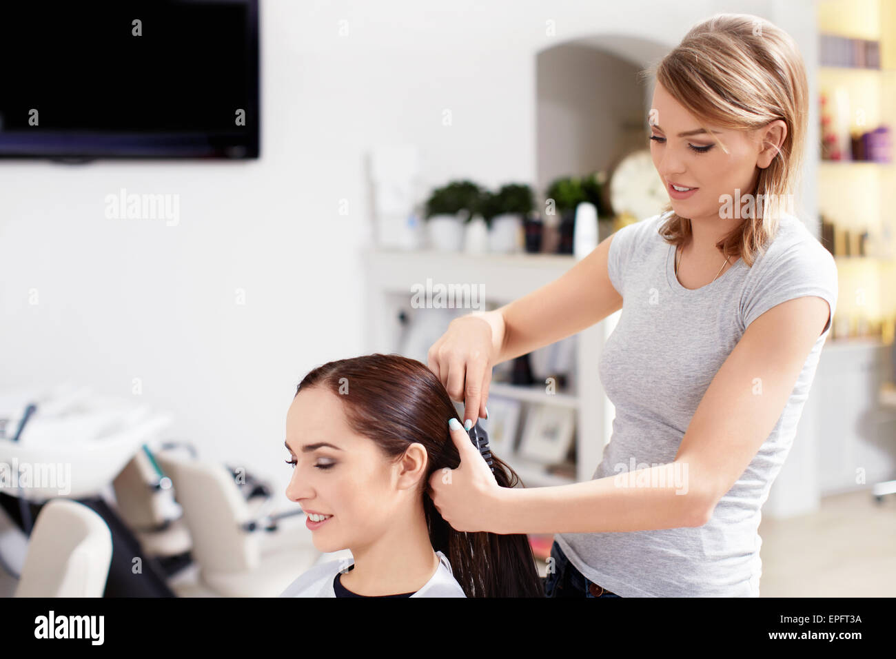 Hairdresser Stock Photo