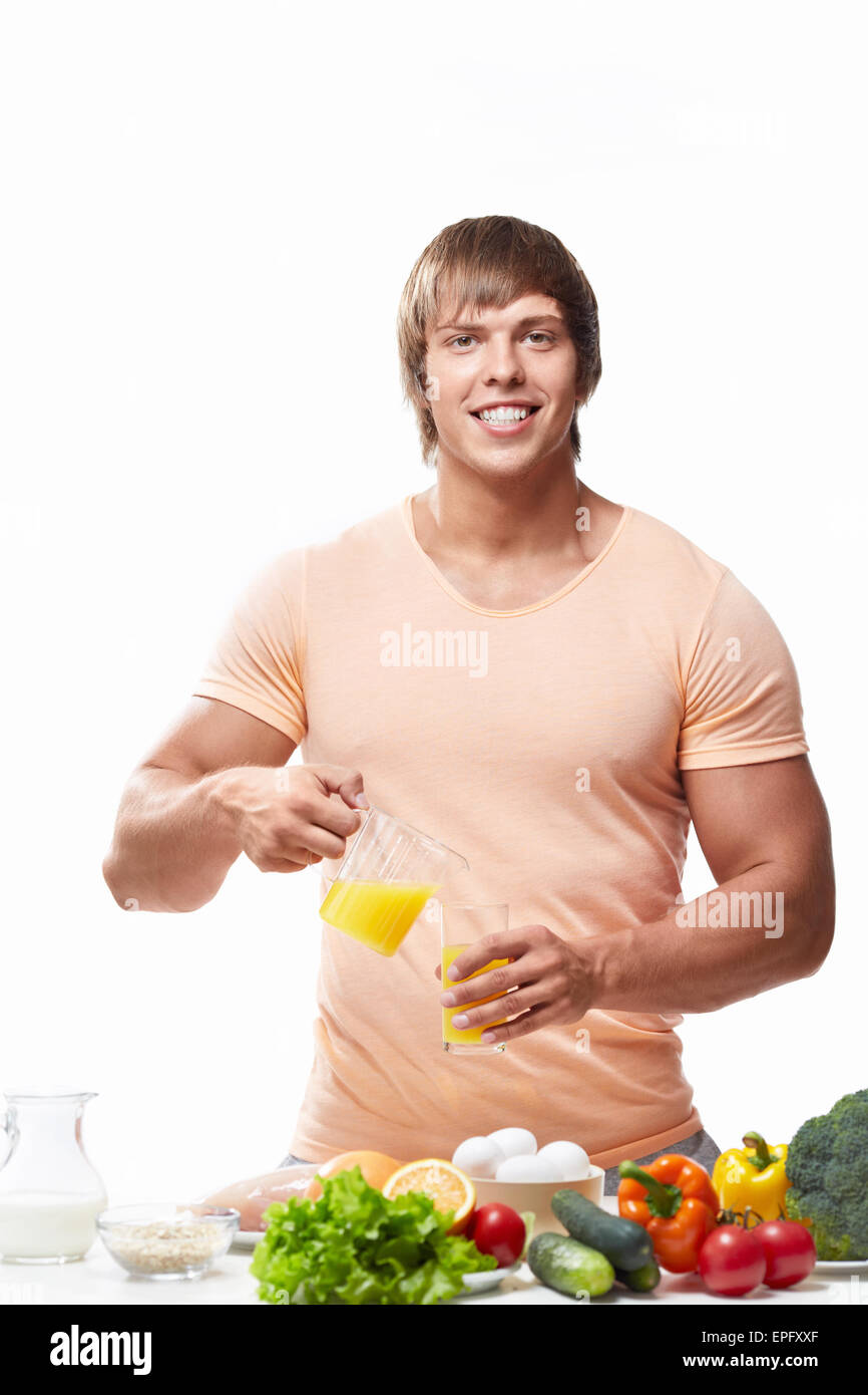 Vegetables fruits bodybuilder hires stock photography and images Alamy