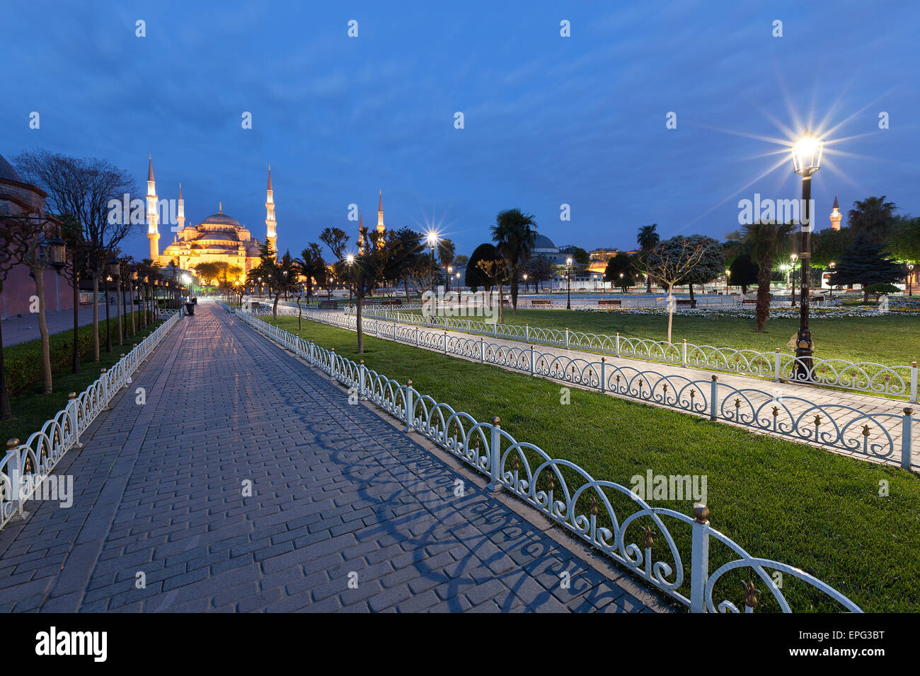 Sultanahmet Blue Mosque, Istanbul, Turkey Stock Photo - Alamy
