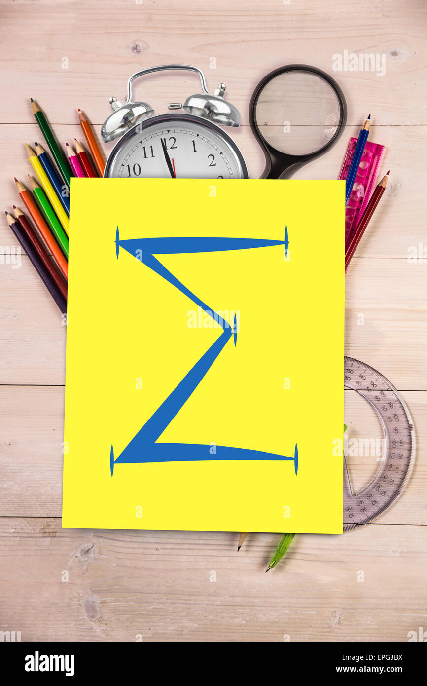 Composite image of sum symbol Stock Photo - Alamy