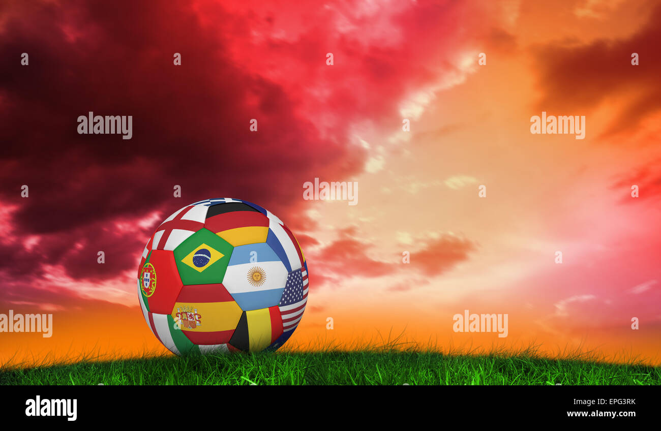 Multi national digital flag hi-res stock photography and images - Alamy