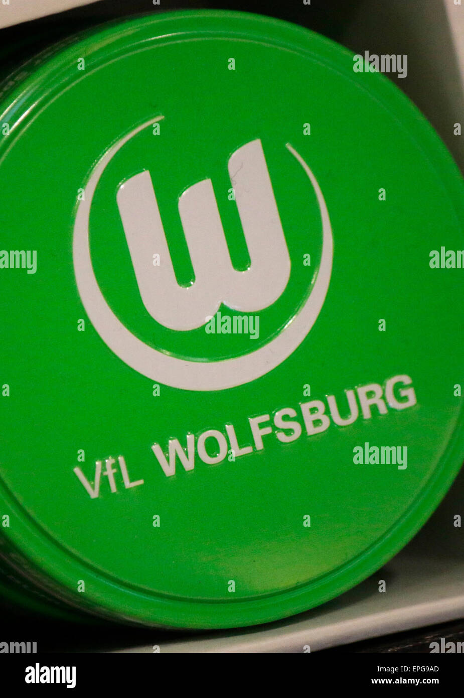 Markennamen: 'VFL Wolfsburg', Berlin. Stock Photo