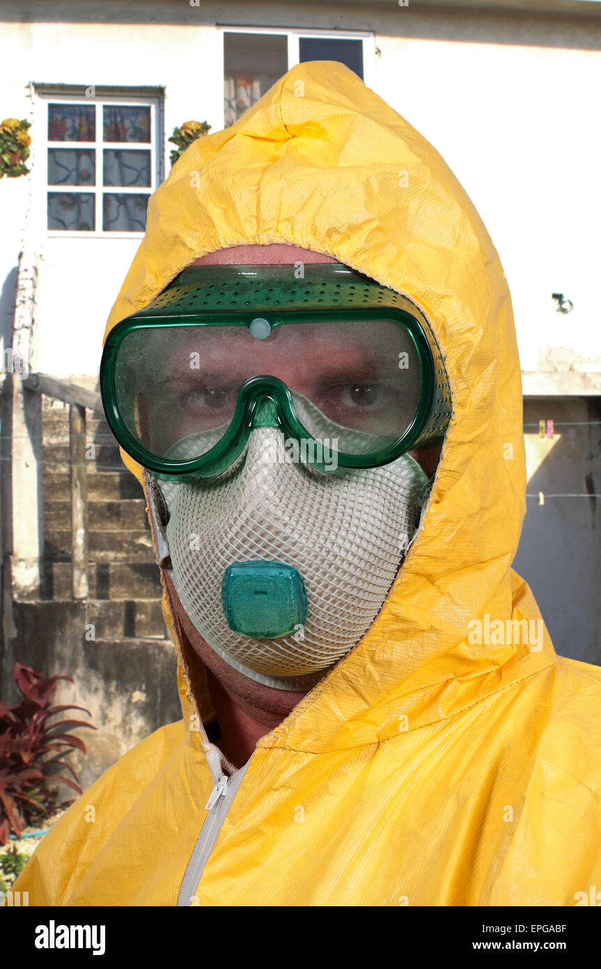 Hazmat Suit Stock Photo Alamy