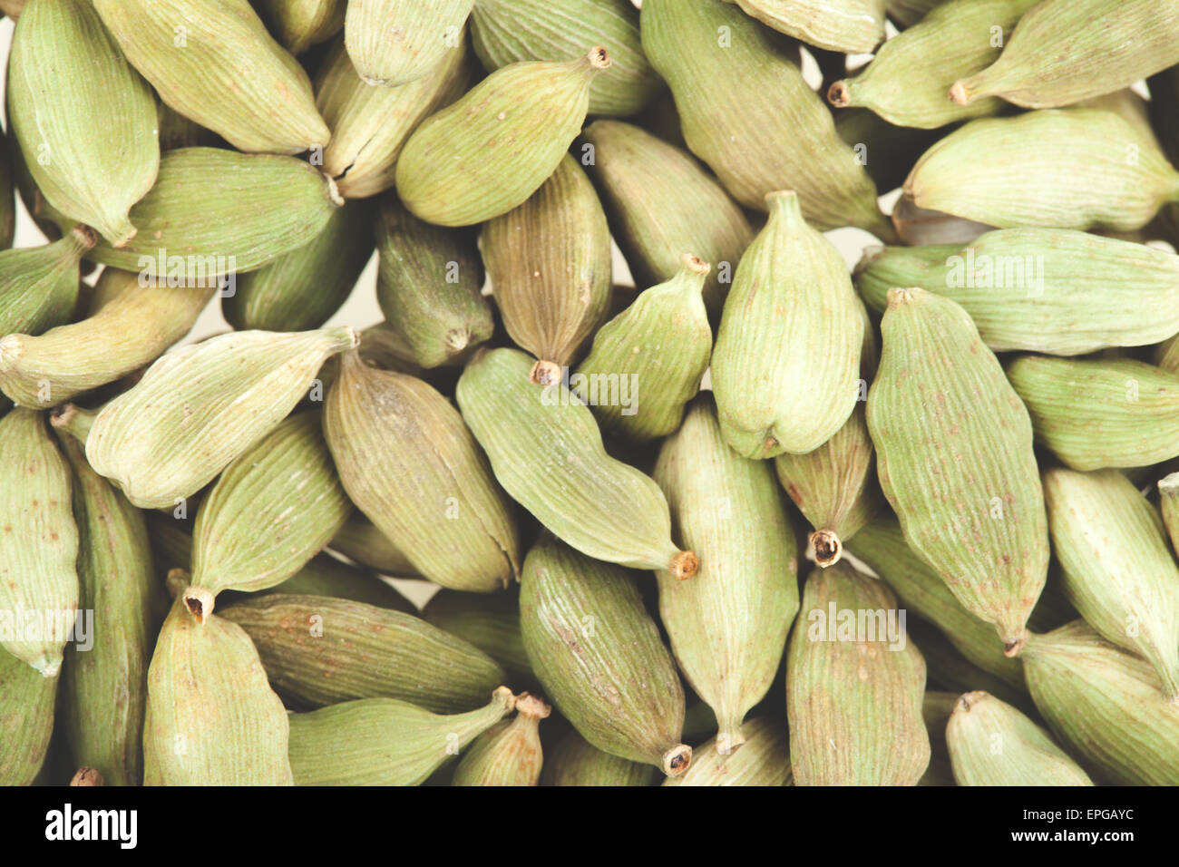 Green cardamom pods Stock Photo Alamy