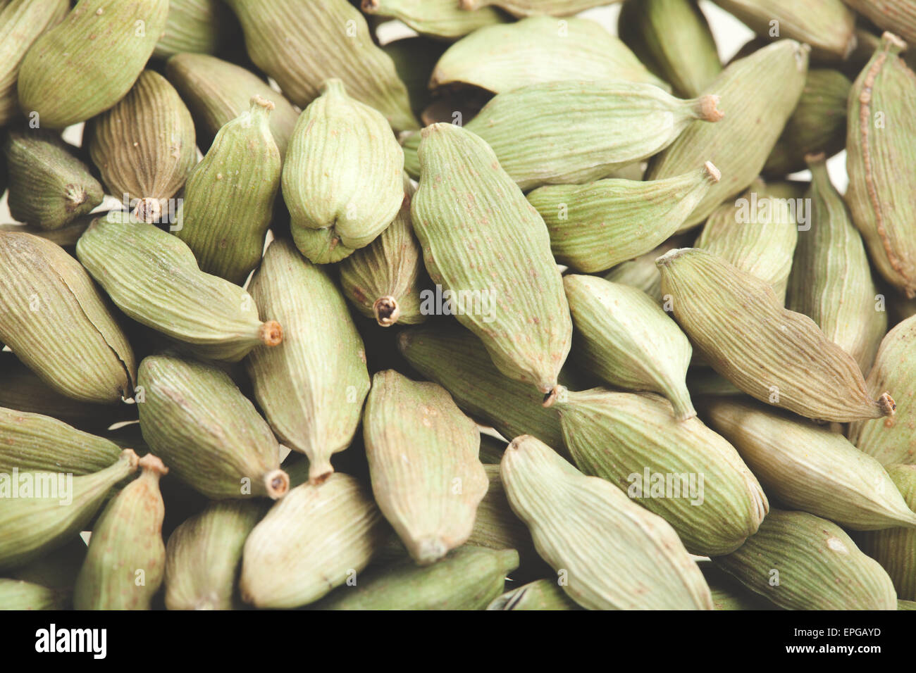 Green cardamom pods Stock Photo Alamy