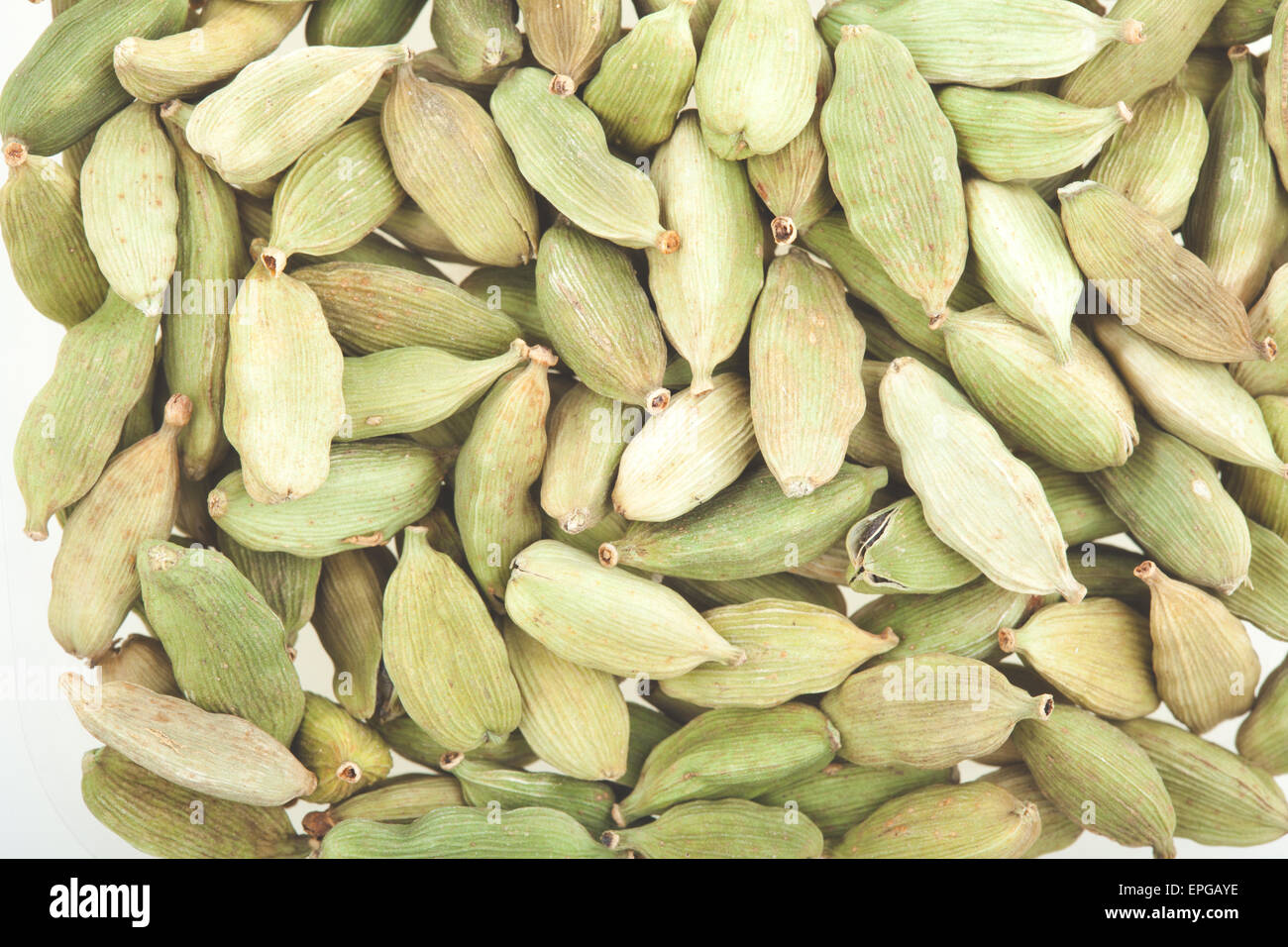 Green cardamom pods Stock Photo Alamy