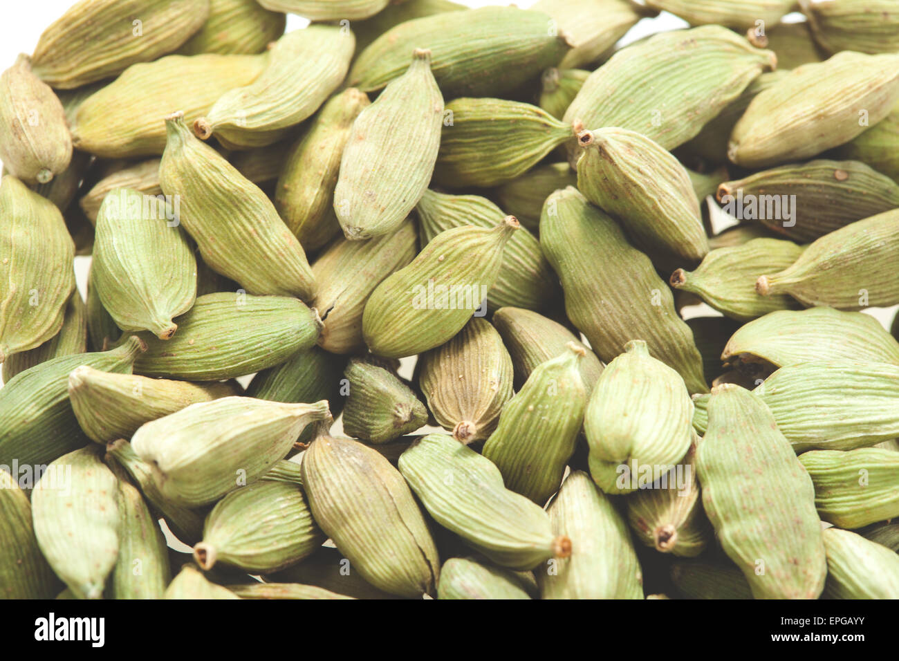 Green cardamom pods Stock Photo Alamy