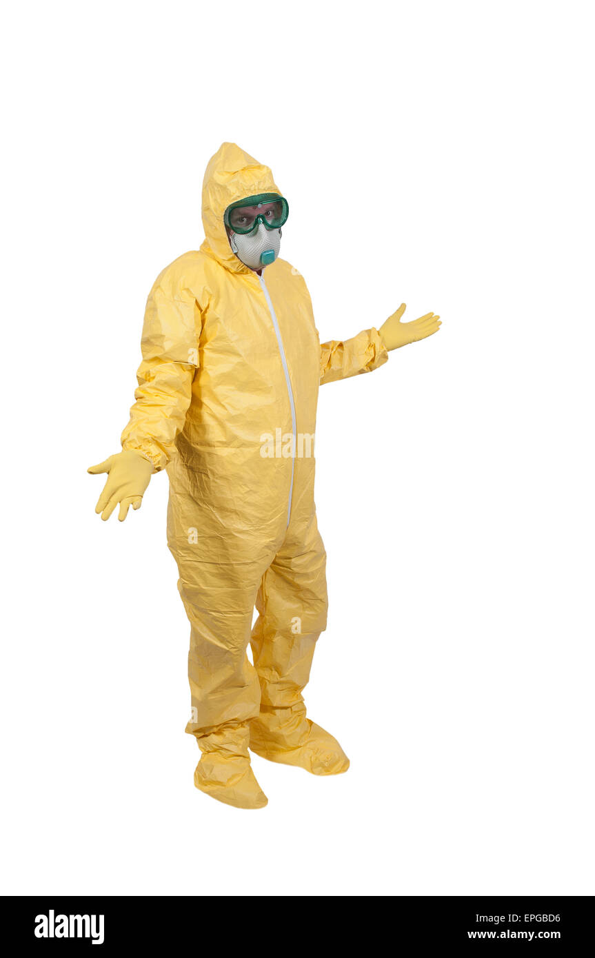 Hazmat Suit Stock Photo