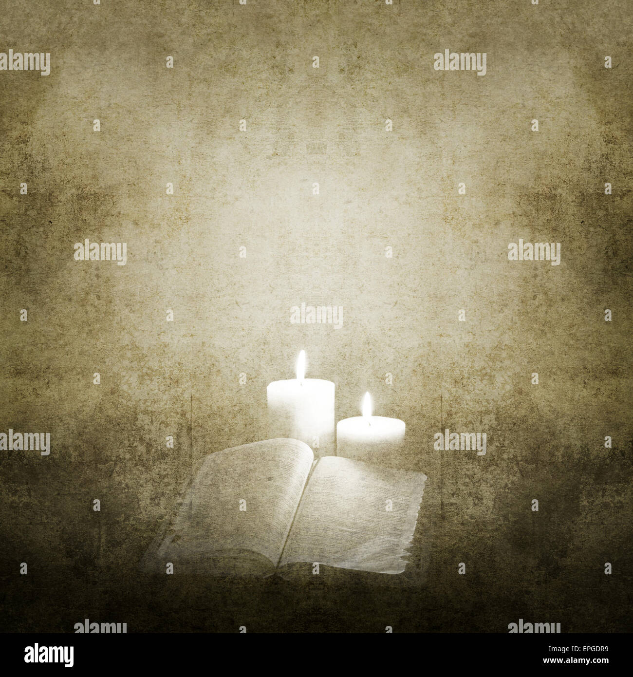 Background with Candles Stock Photo - Alamy