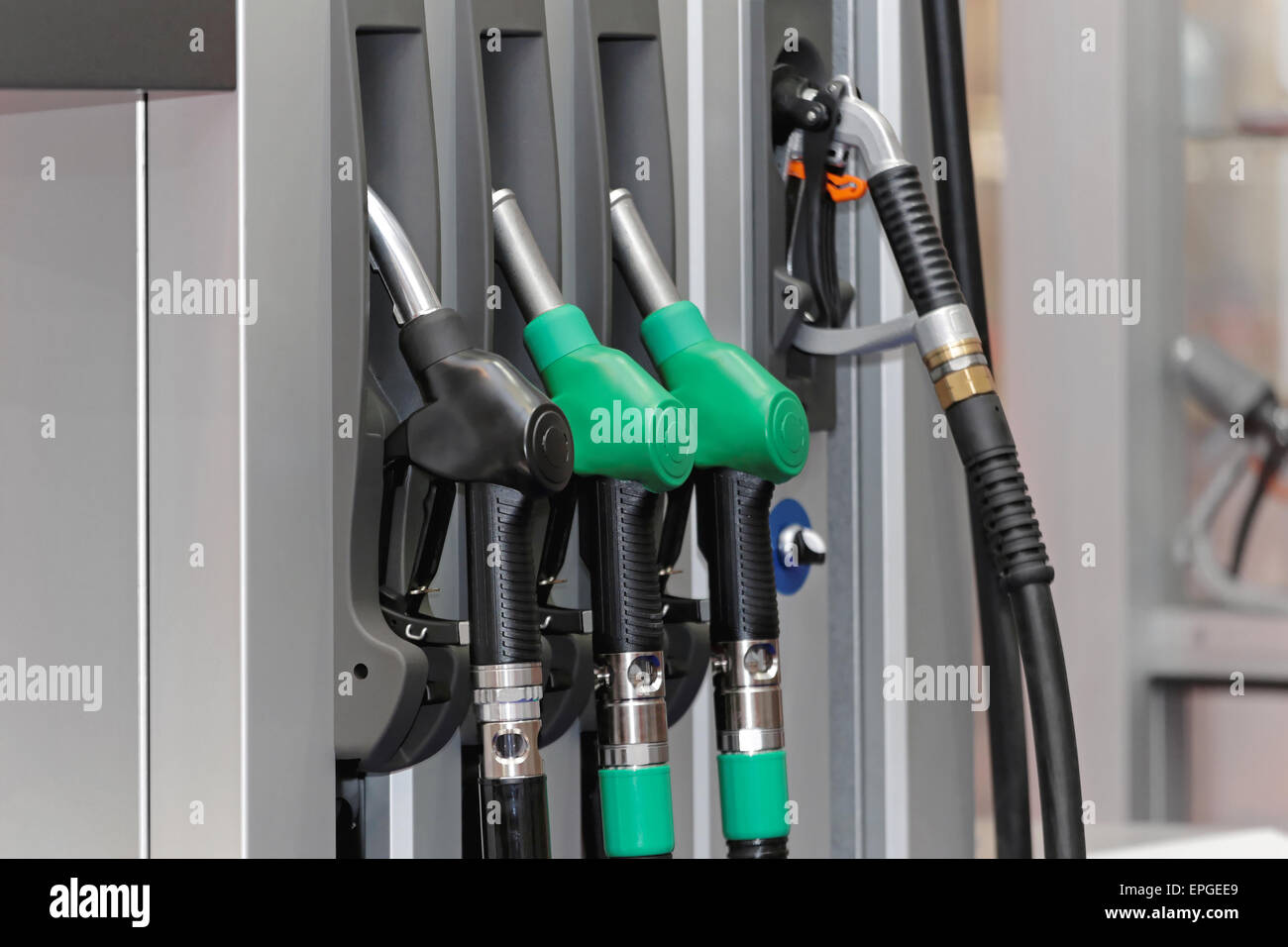 Fuel station Stock Photo