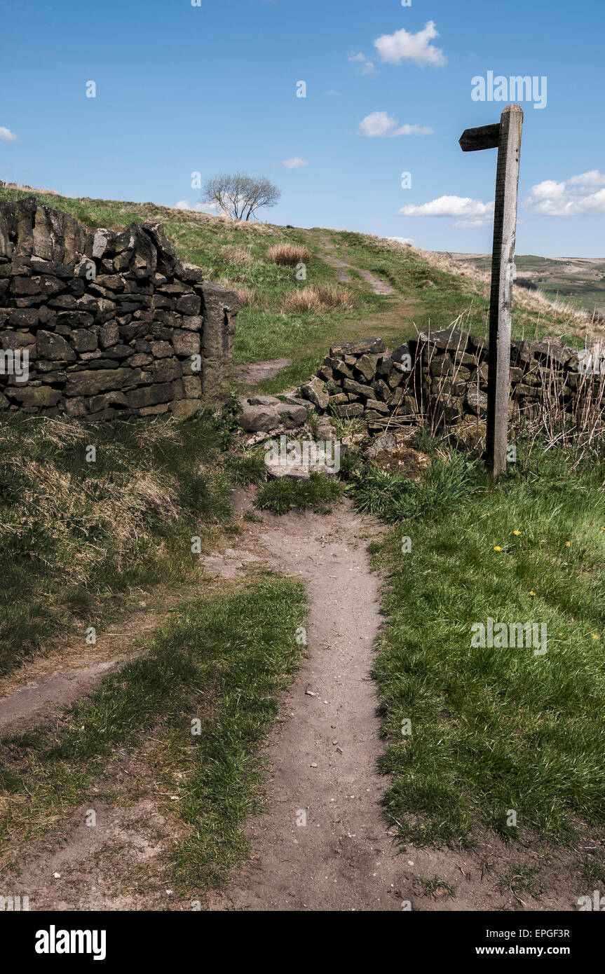 Pathfields Mudge Way Pathway signs hi-res stock photography and images - Alamy