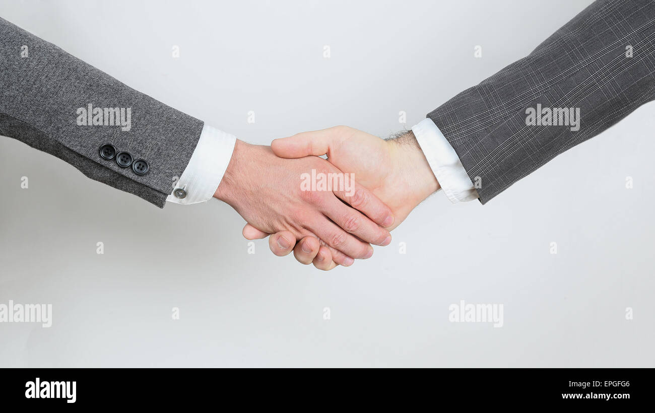 Handshake business Stock Photo