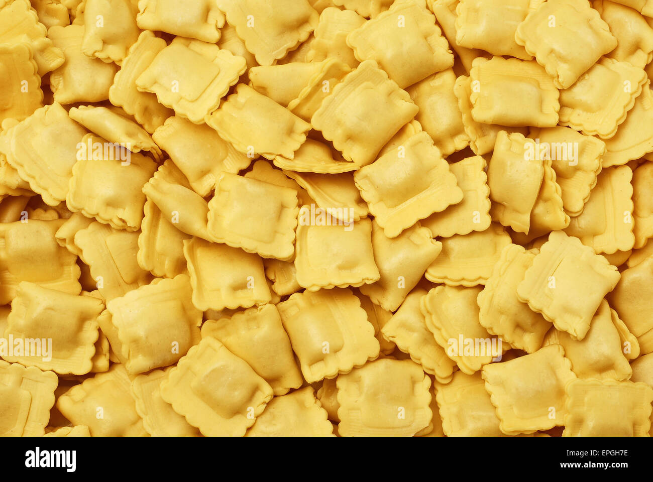 raw ravioli background texture closeup Stock Photo - Alamy