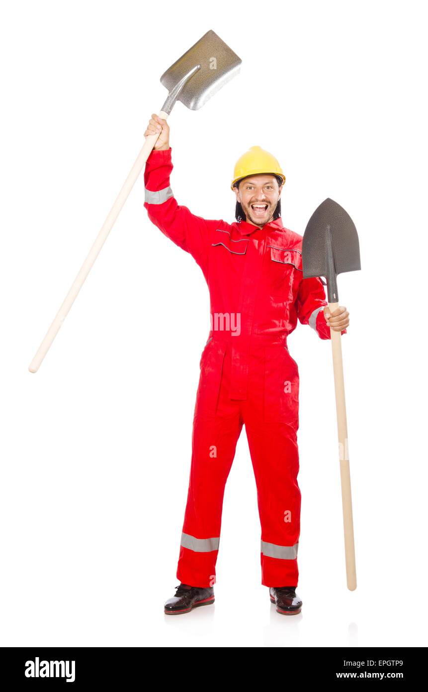 Farmer in coveralls hi-res stock photography and images - Alamy