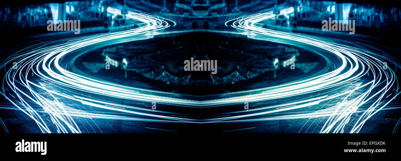 Dynamic light speed hi-res stock photography and images - Alamy