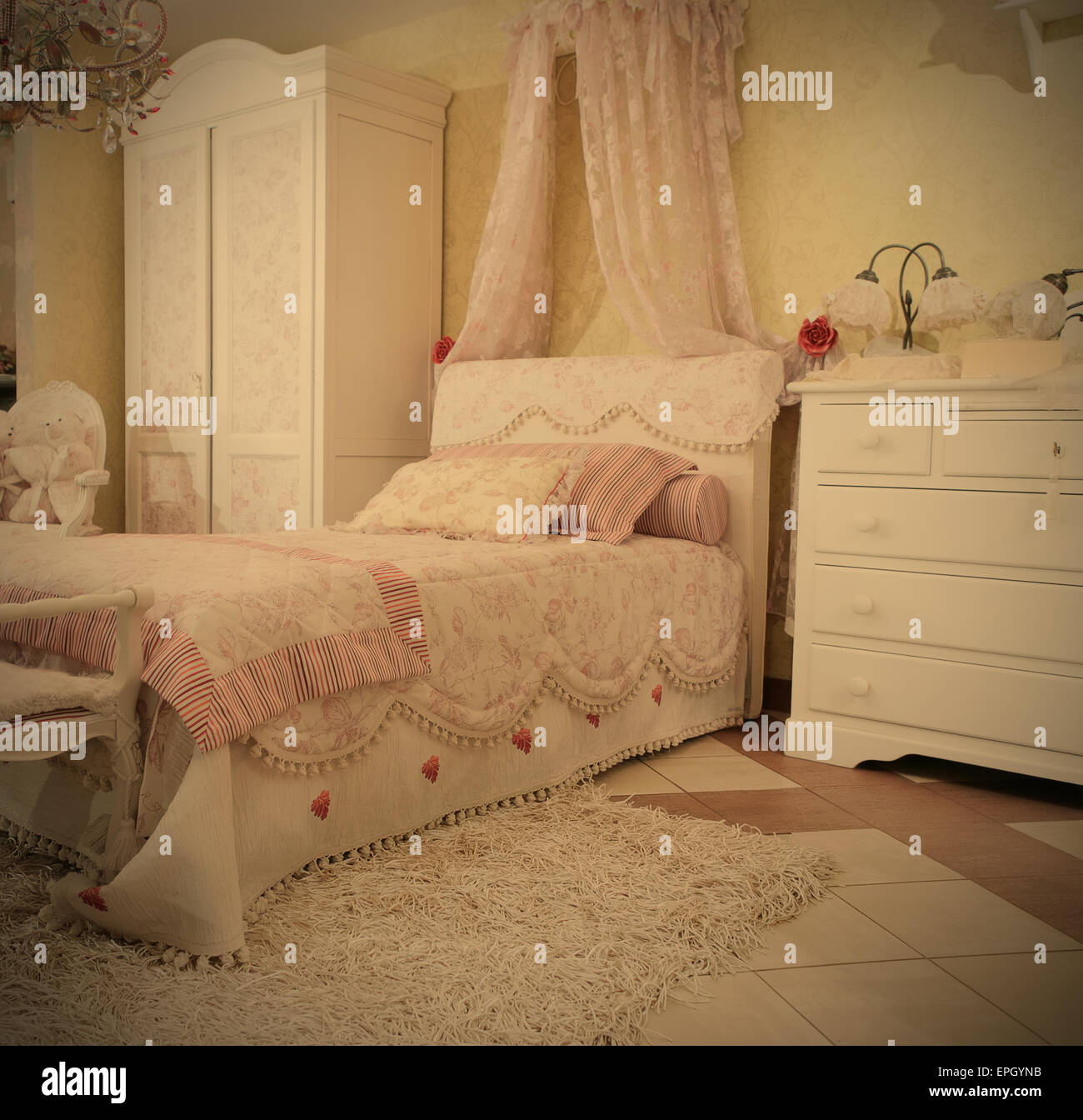 child's bedroom Stock Photo