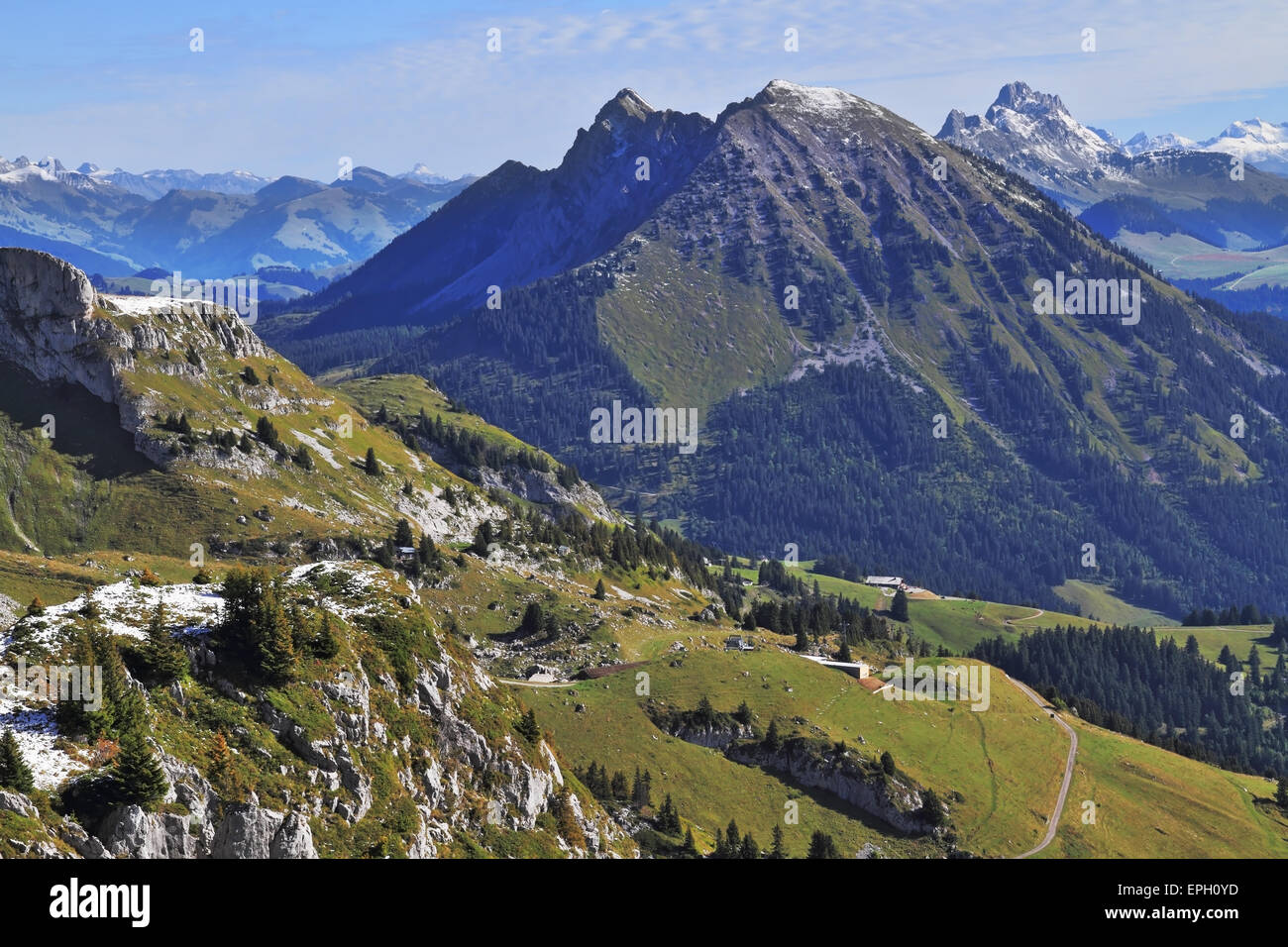 The Magnificent Swiss Alps In An Autumn Stock Photo Alamy The Magnificent Swiss Alps In An Autumn Stock Photo Alamy