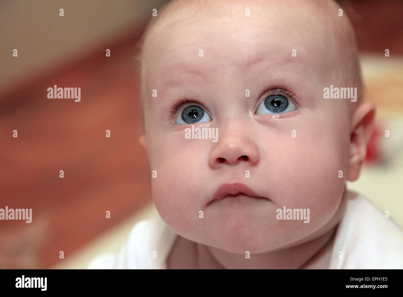 Portrait of adorable baby Stock Photo - Alamy
