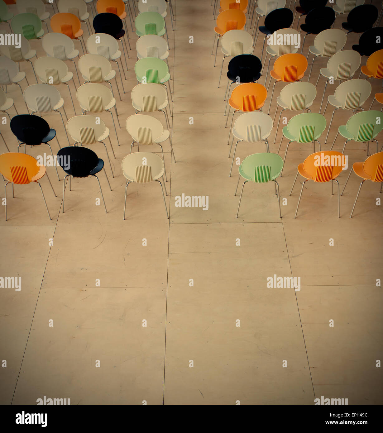 chairs in auditorium Stock Photo Alamy