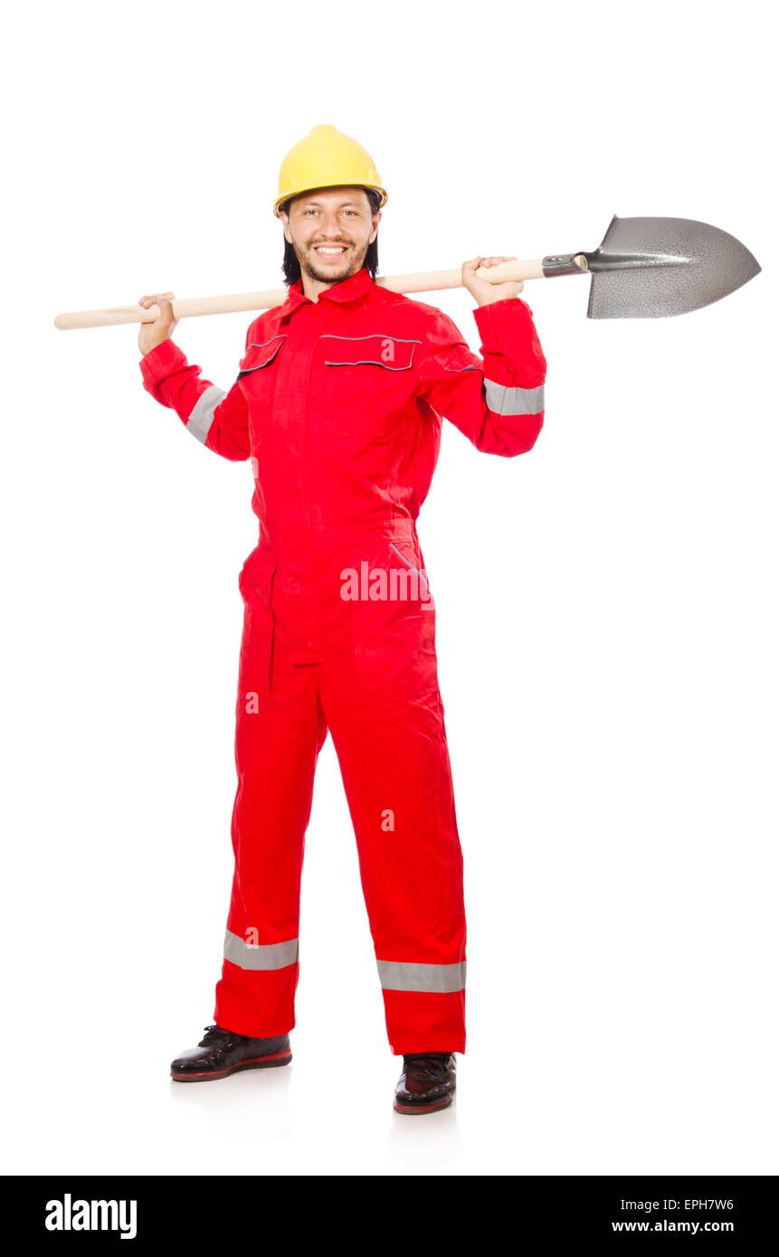 Farmer in coveralls hi-res stock photography and images - Alamy