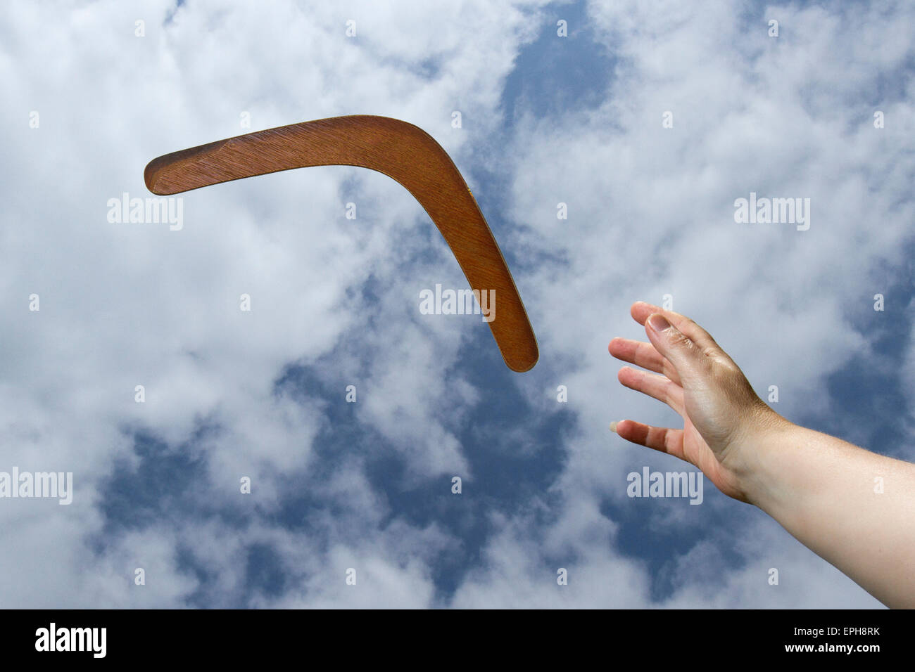 Throwing A Boomerang
