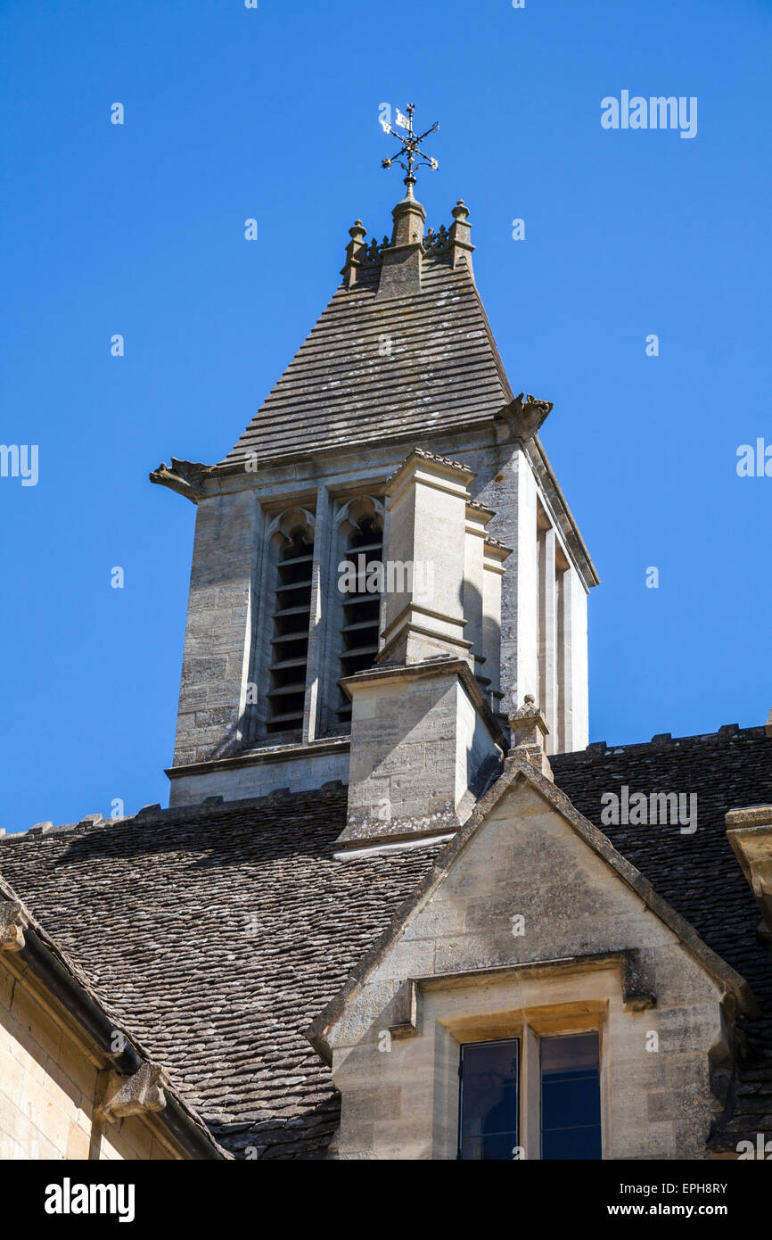 The Bell Tower at Woodchester Mansion, Gloucestershire, England Stock Photo