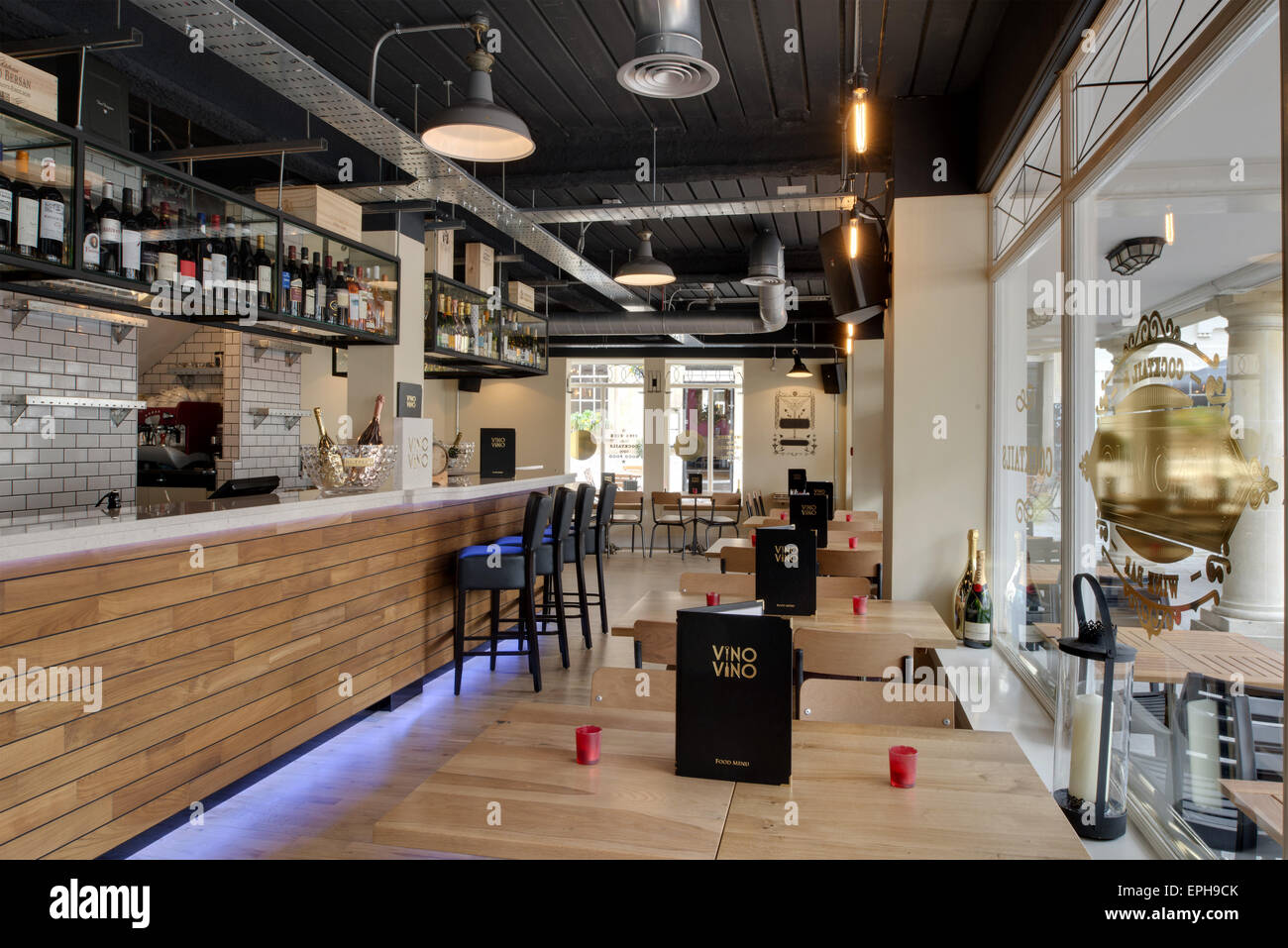 Vino Vino winebar, Bath, UK Stock Photo Alamy
