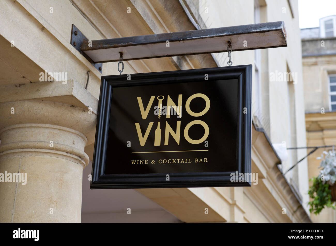 Vino Vino Winebar Bath UK Stock Photo Alamy