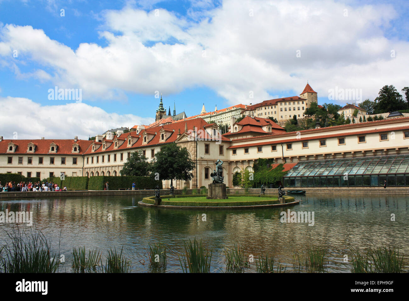 Wallenstein palace in Prague Stock Photo Alamy