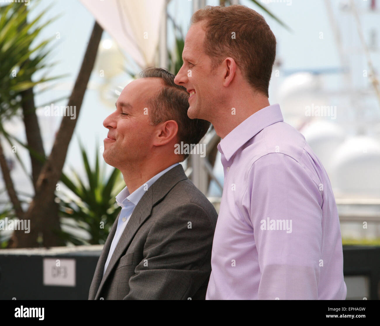 Producer Jonas Rivera and Director Pete Docter at the Inside Out film ...
